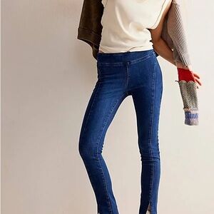 Free People Women's Jeans We The Free Double Dutch Pull-On Jean